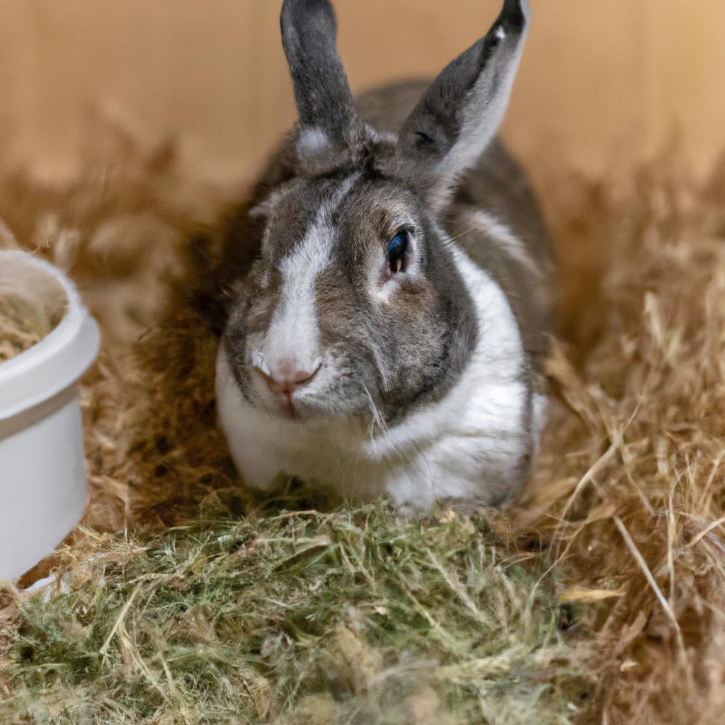Provide a balanced diet for your rabbit's health