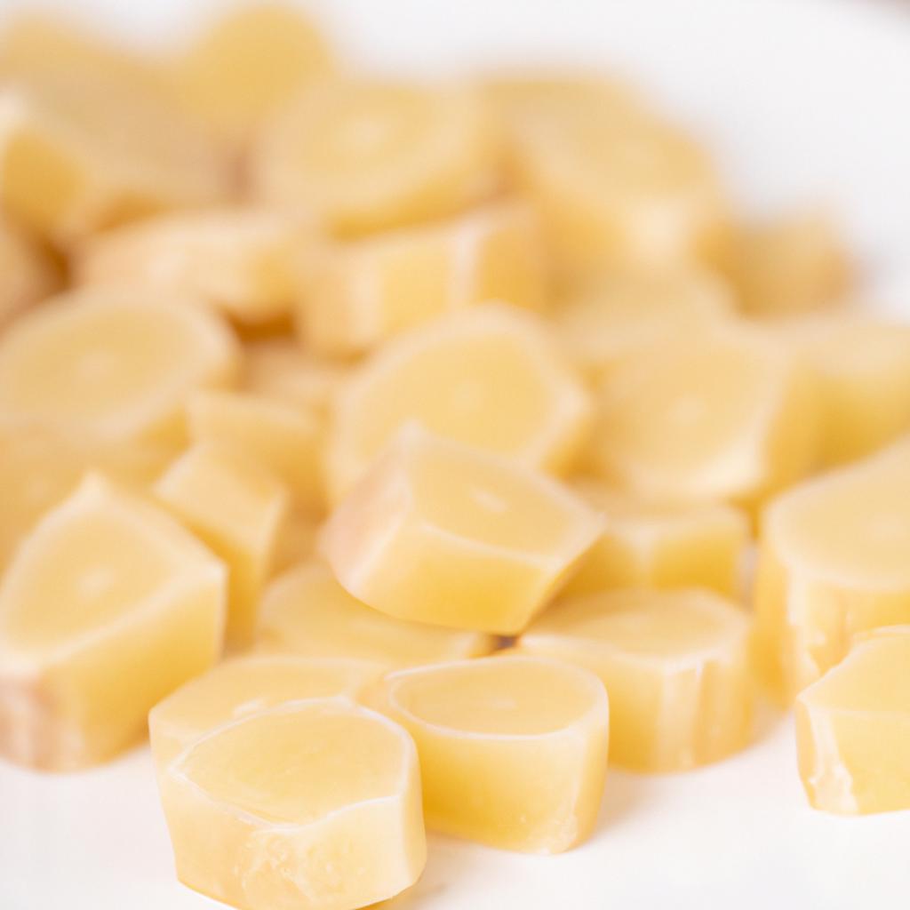 Ginger chews are a convenient and tasty way to enjoy the health benefits of ginger.