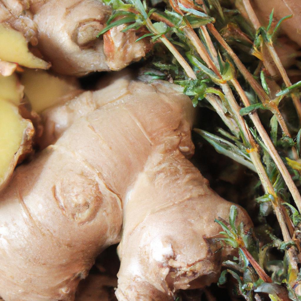 Discovering the natural goodness of ginger and thyme