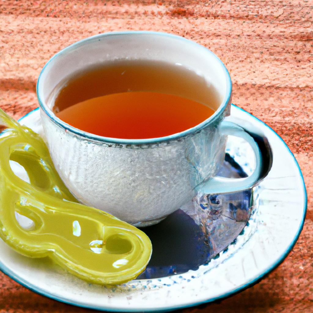 Sip on some warm ginger tea to help soothe digestive issues and promote gut health.