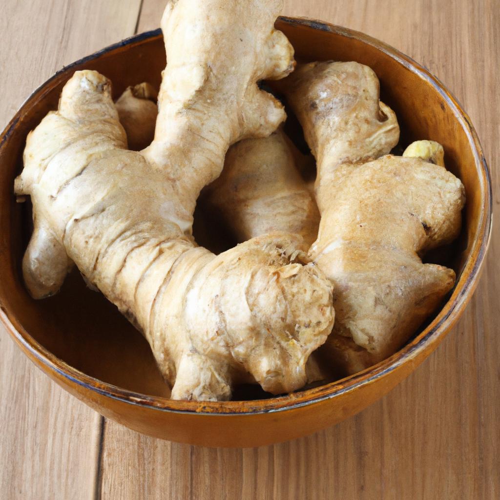 Ginger contains anti-inflammatory and immune-boosting properties that can help improve overall health and well-being.