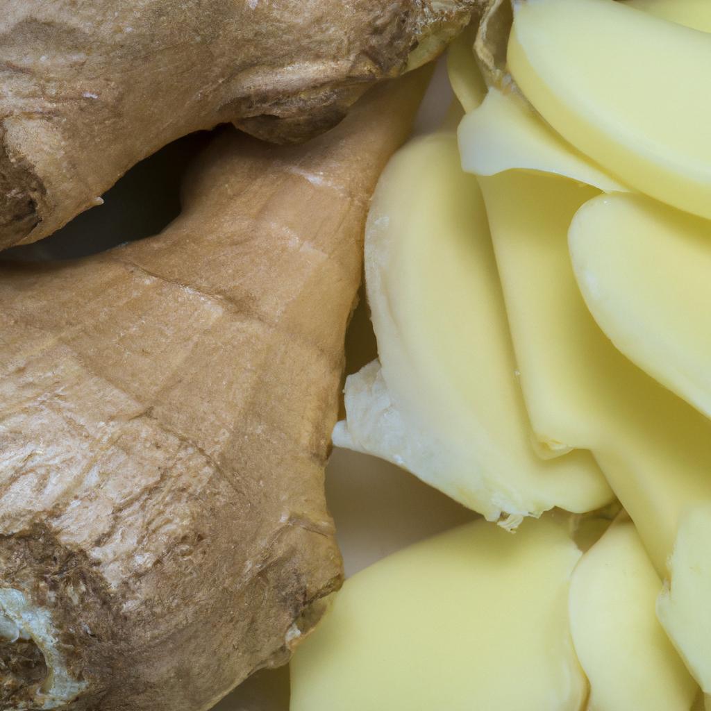 Freshly chopped ginger and garlic add a burst of flavor and nutrition to any dish.