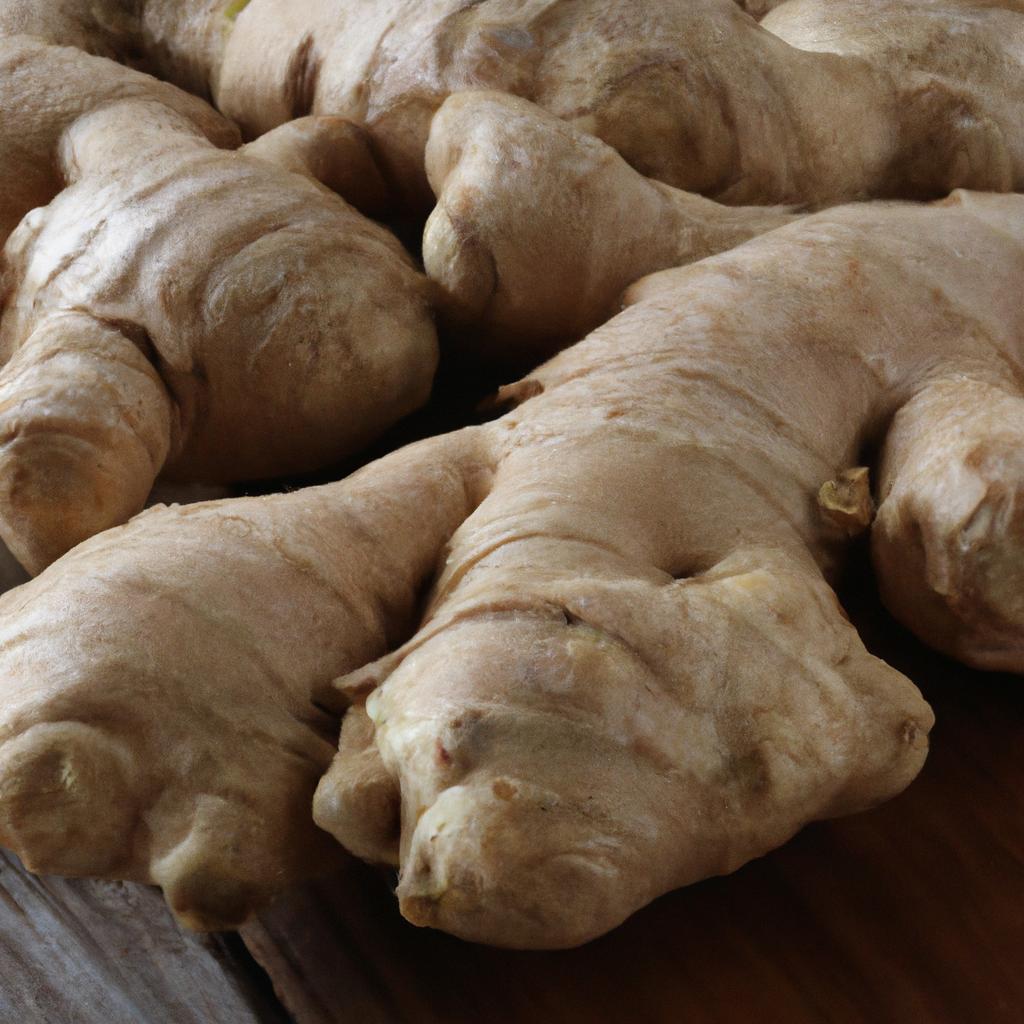 Fresh ginger root is an essential ingredient in making ginger shots.