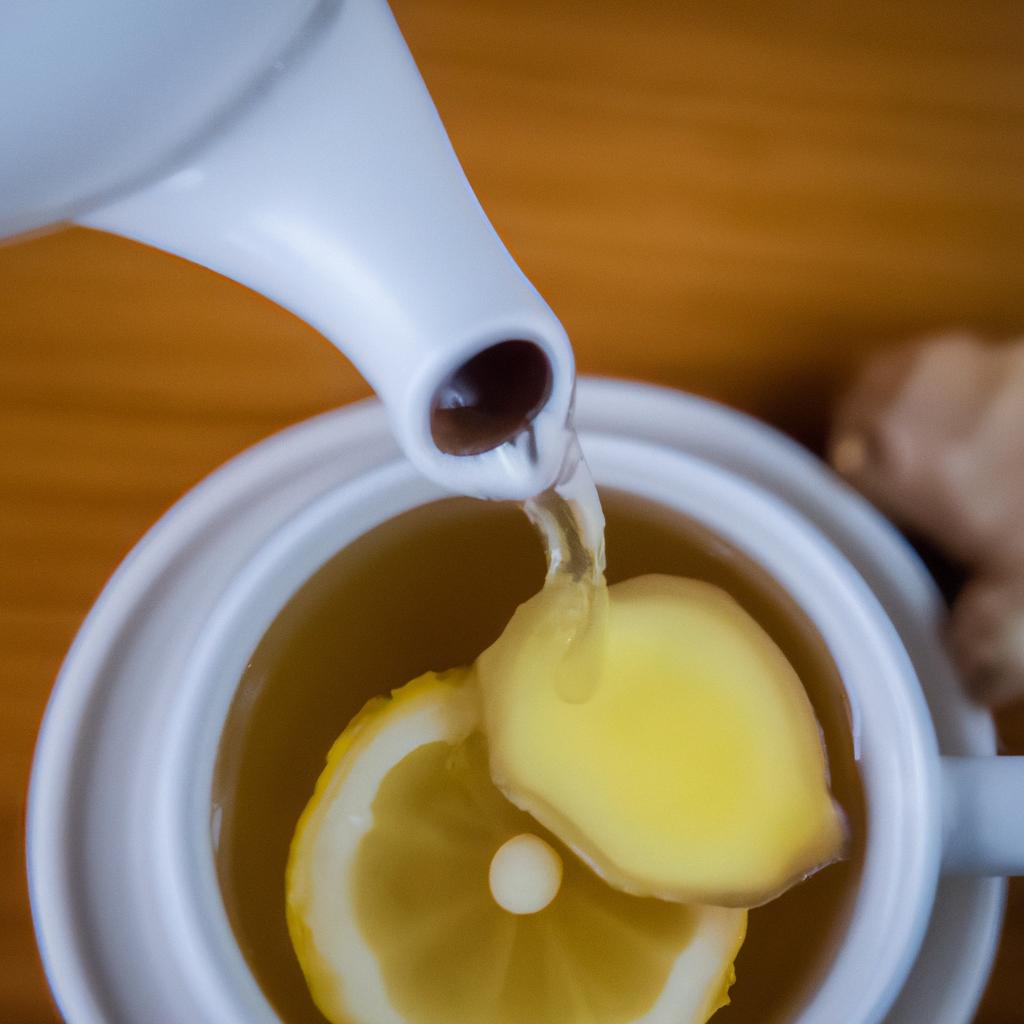Brewing ginger lemon honey tea is a simple and effective natural remedy for cold symptoms.