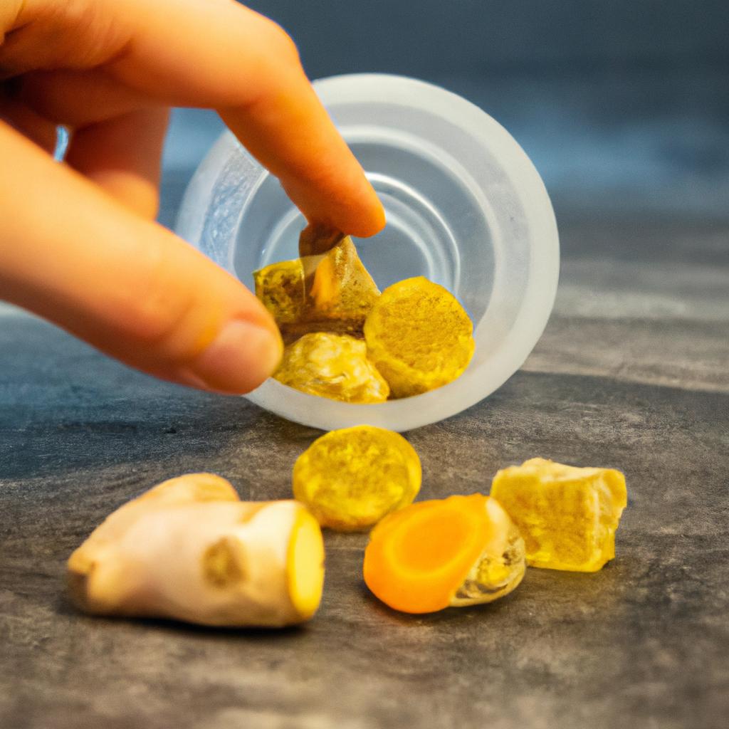 Turmeric and ginger gummies may help with digestion and improve gut health