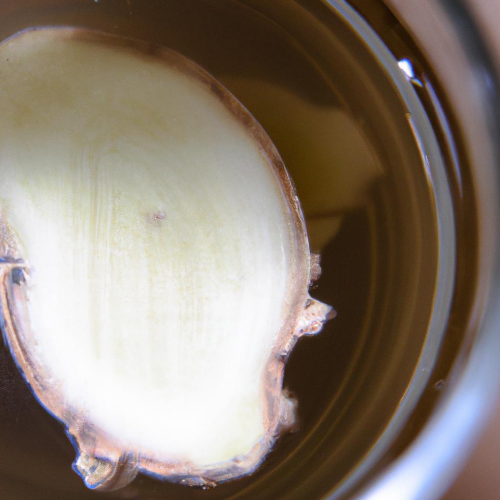 Savor the soothing benefits of black ginger tea