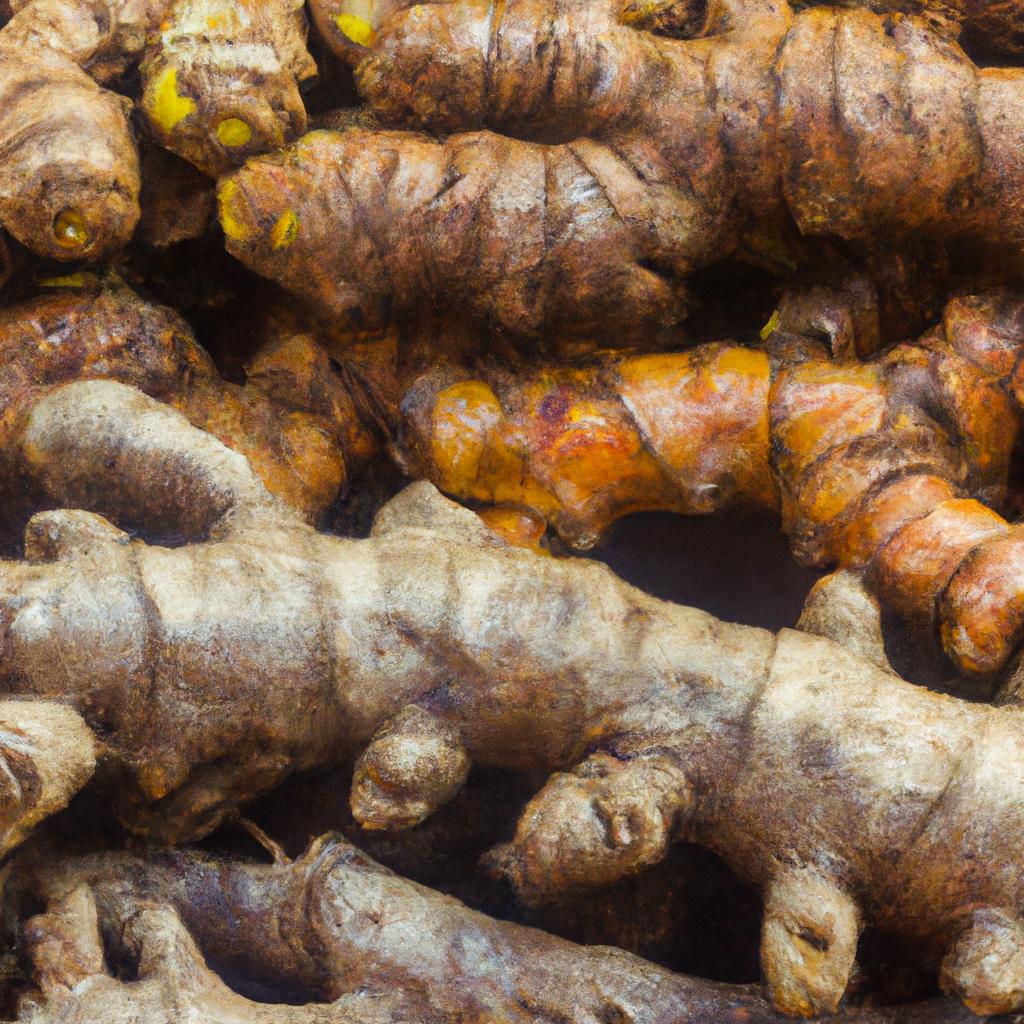 Ginger and turmeric root are the main ingredients used in preparing the tea. These ingredients are beneficial for reducing inflammation in the body.