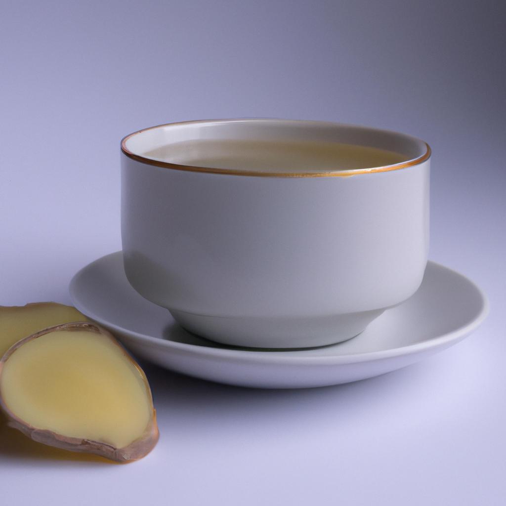 Adding ginger chews to your tea can help ease nausea and reduce inflammation.