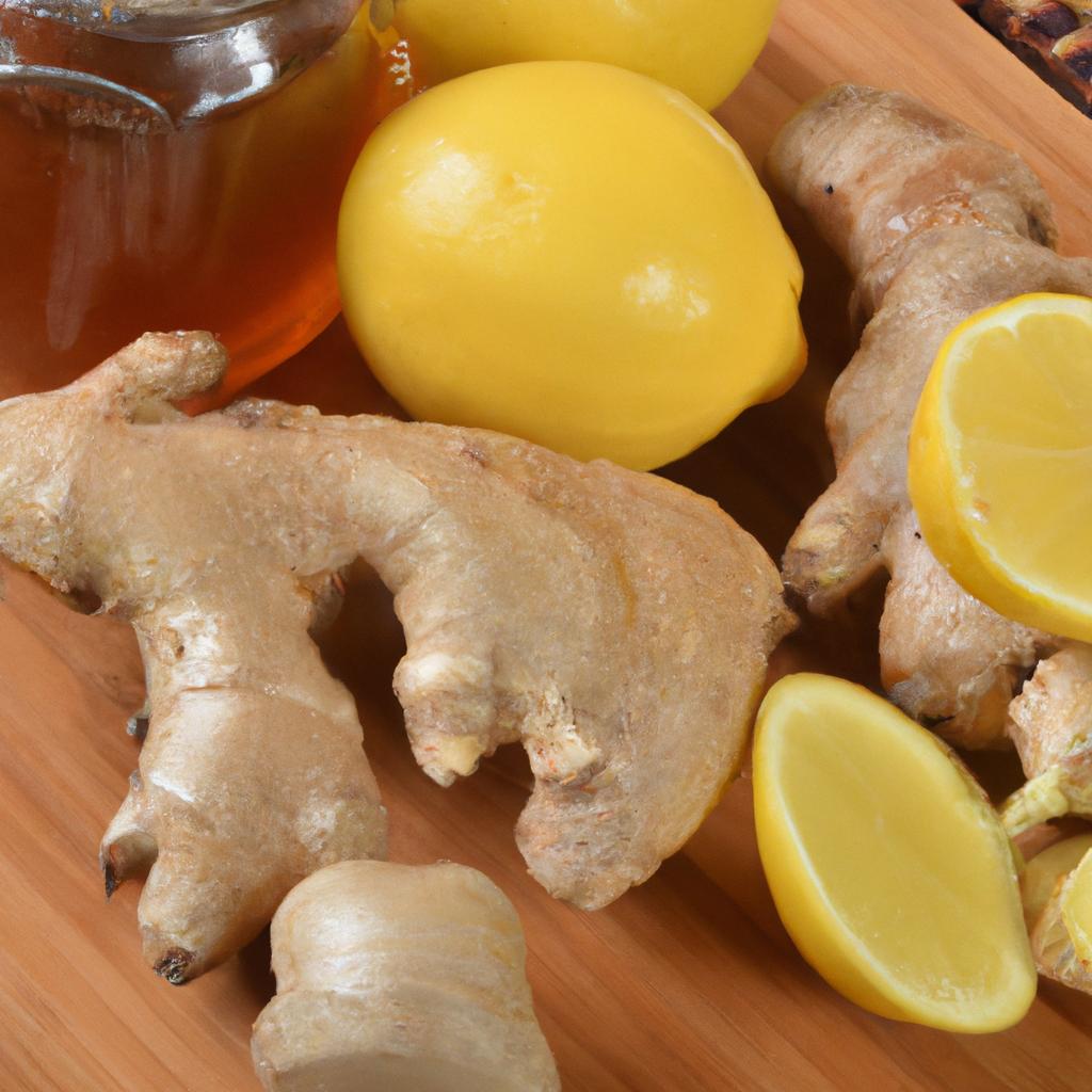 The natural ingredients of ginger, lemon, and honey are known for their immunity-boosting properties.